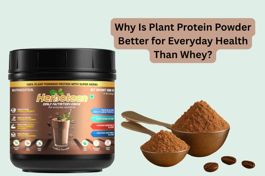 Why Is Plant Protein Powder Better for Everyday Health Than Whey?